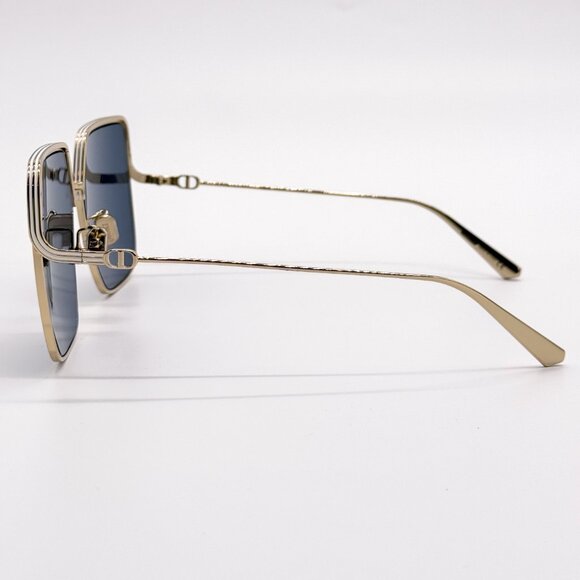 NEW DIOR EVERDIOR S1U B0B0 GOLD BLUE WOMEN SUNGLASSES DIOR - Picture 7 of 13